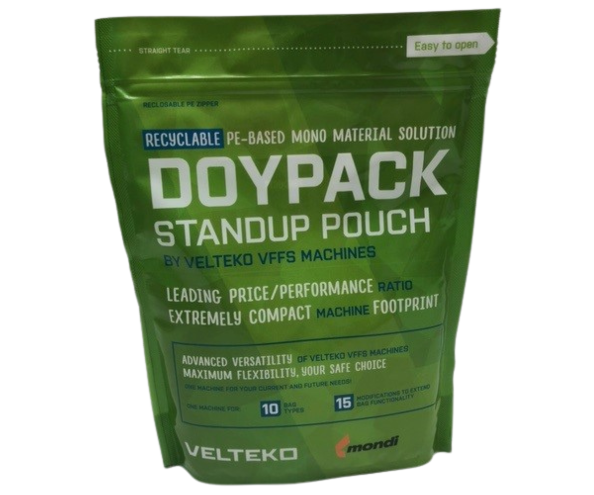 Doypack bag - Customer requirements - Frozen fruit packaging
